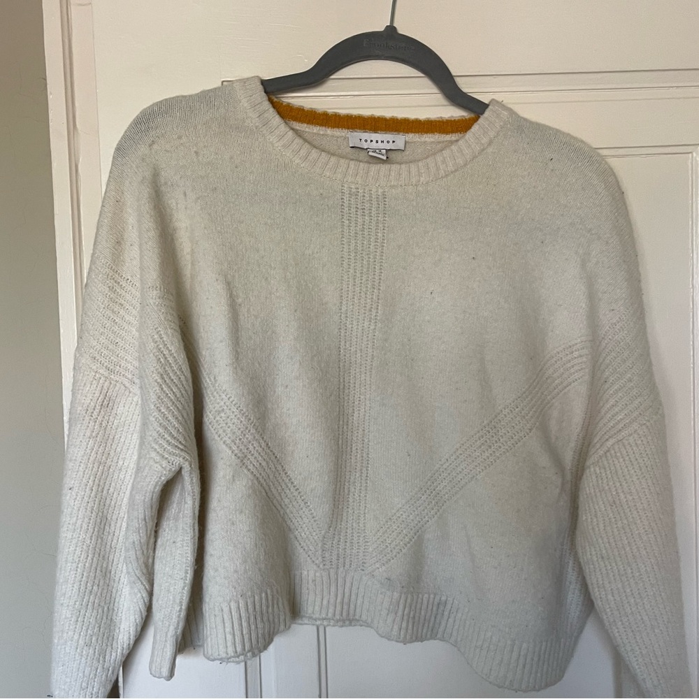 Top Shop Cropped Cashmere Sweater